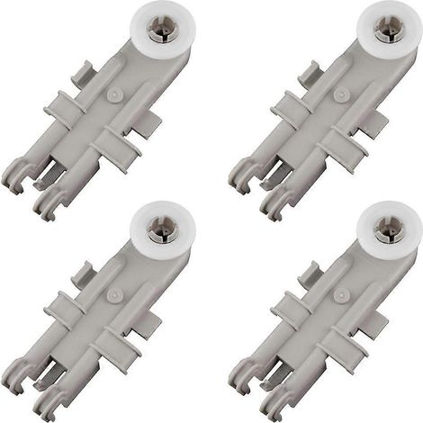 Roue de remplacement pour panier supérieur de lave-vaisselle 8268743, compatible avec les lave-vaisselle Whirlpool, Kenmore et KitchenAid (pièce détachée pour panier supérieur WP8268655) (1/5)