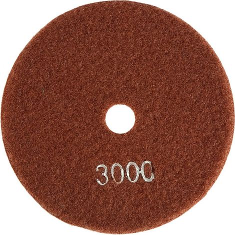 polierscheibe 5 + 5 Zoll 125mm Wet Diamond Polishing Pads Schleifscheiben für Granit Beton Marmor(3000)