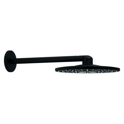 Grohe Rainshower SmartActive 310 Set soffione doccia a parete sporgenza 430 mm, 2 getti Nero, 22123KF0