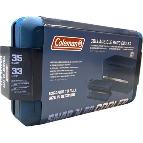 Coleman Snap-N-Go Qt 35 faltbare Kühlbox 33 Liter Sapphire 2229732"-"183593548