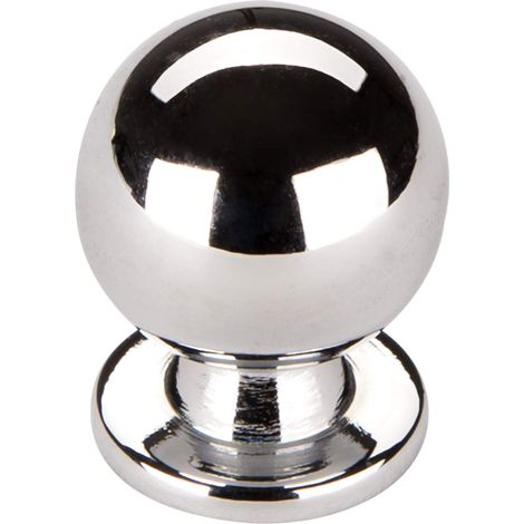 Möbelknopf K-01 Ø 18 mm Chrom poliert (1/4)
