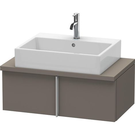 VERO mobile basso consolle 285x800x448mm flanella grigio satinato