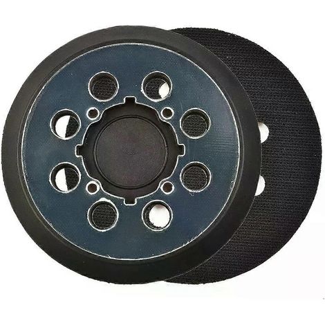Für 1 Stück 5 125 mm Stützteller 8-Loch Klett-Schleifteller für DeWalt DWE6423/6423K/DWE6421/6421K/DCW210B Elektrowerkzeugzubehör - JXLGV (1/4)