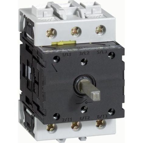 Bloc tripolaire nu pour interrupteur-sectionneur rotatif composable - 50A - LEGRAND
