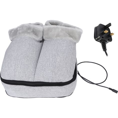 Appareil de massage électrique pour pieds, soulagement stress douleur, chaleur ajustable, pour fasciite plantaire, 110-240V prise UK (1/5)
