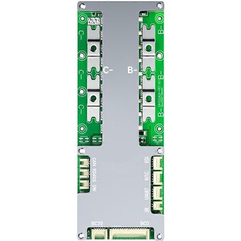 Carte de protection intelligente pour batterie au lithium 17S 80A avec Bluetooth pour batterie au lithium ternaire (1/4)
