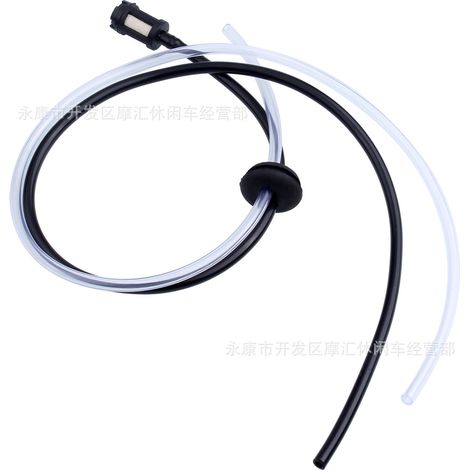 Kit de filtre à carburant et de conduite d'huile pour moteur 2 temps 32-49 cm3, tondeuse à gazon, coupe-bordures et scooter. (1/4)