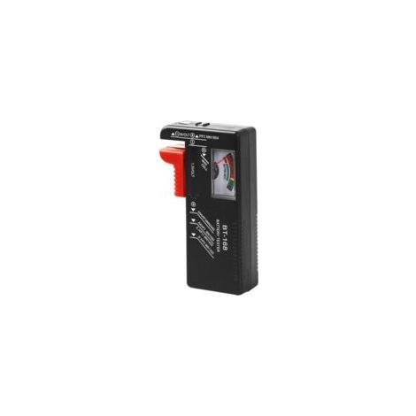 Universeller Batterietester für AA-, AAA-, C-, D-, 9V- und 1,5V-Knopfzellenbatterien, kleines elektrisches Mess- und Prüfgerät für den Haushalt (batterieloser Betrieb). – Crezuo