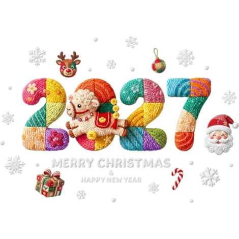 Décoration de Noël 2027 en fausse statique (1/5)