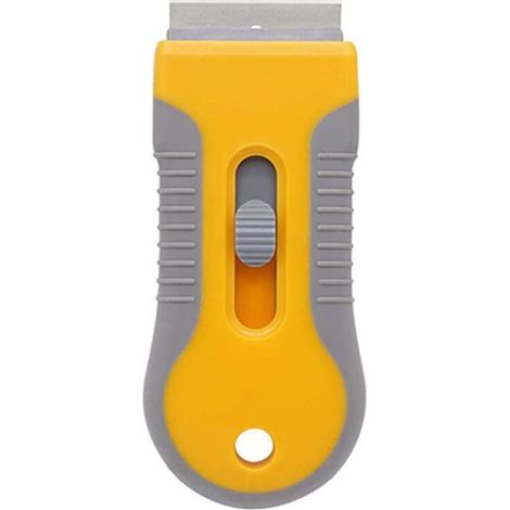 Glass and Ceramic Glass Scraper - Glass cleaning tool for removing gasket labels, stickers and oven glue.