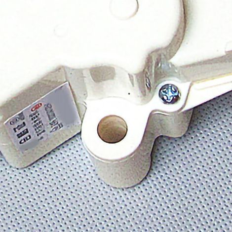 Vanne de vidange double course en plastique pour tracteur de machine à laver, accessoires moteur 4681EN1008A (1/4)