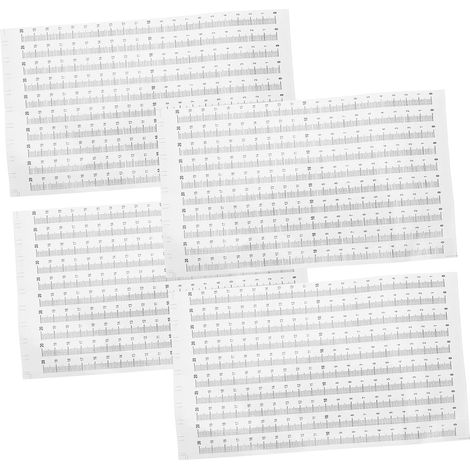 60 rubans à mesurer pour la menuiserie, indicateur de hauteur (1/5)