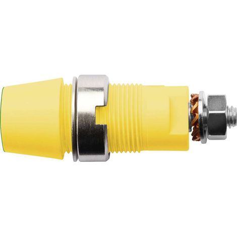 Schützinger Presa di sicurezza montaggio in superficie Verde-Giallo 1 pz.