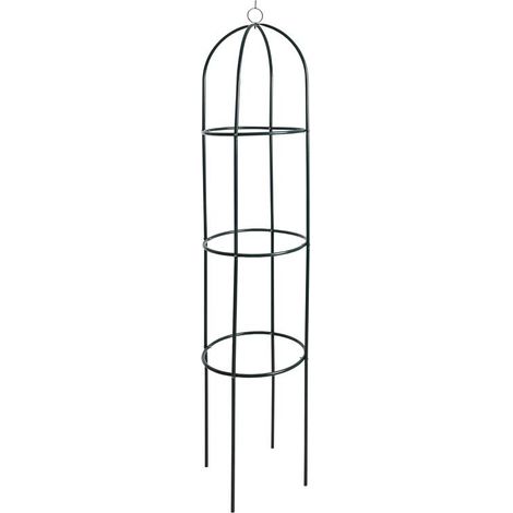 Rankhilfe Ranksäule Rankgitter 190 cm Rankturm Rankobelisk Rosenturm Rankgestell