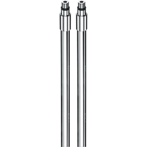 Kit de raccordement pour robinetterie 2x tube en cuivre 10x450, M8x1, chromé