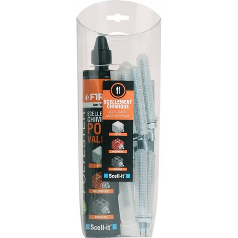 Kit Scellement Chimique Polyvalent - Scell-it FS300 (1/2)