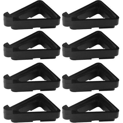 Lot de 8 supports de jardinière résistants à la chaleur, rehausseurs de pots de fleurs triangulaires haute stabilité pour plantes surélevées (1/5)