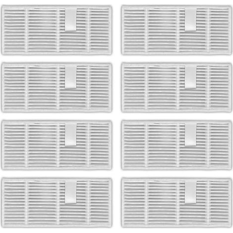8er-Pack Ersatz-HEPA-Filter für den Eufy C20 Omni Saugroboter. Kompatibel mit dem C20 Omni Saugroboter. Enthält Filterset, Ersatzteile, Filterzubehörset und Staubsaugerfilter. (1/5)