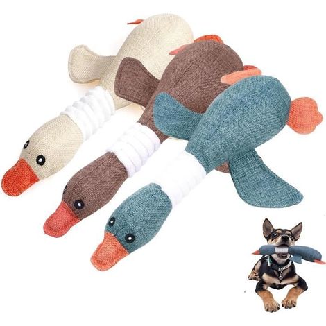 Jouet pour chien - Indestructible - Cerf - Peluche robuste - Coutures résistantes - Grande taille (1/4)
