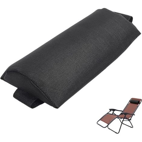 Coussin appui-tête universel pour chaises et fauteuils de jardin, idéal pour la maison et le bureau. (1/4)