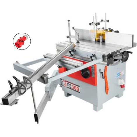 Fresatrice toupie per legno Holzmann fs300 400v
