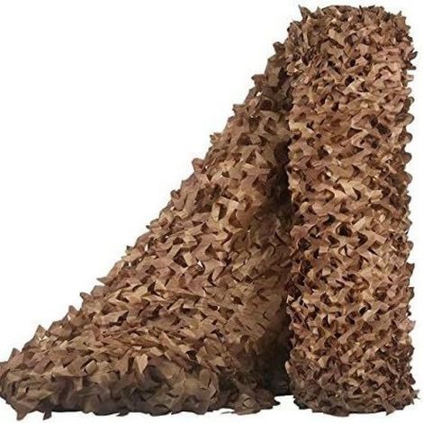 Thick camouflage netting, sun protection, privacy net, ideal for camping, decorative, 4 x 6 m (1/5)