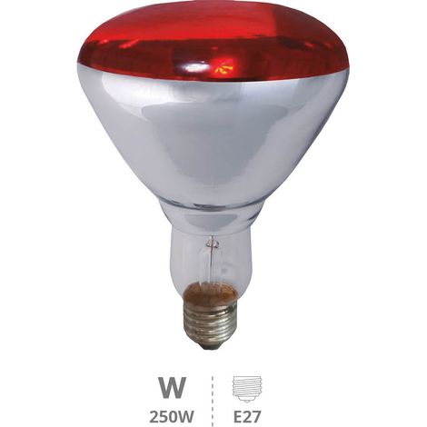 Lampadina a infrarossi Ø125mm E27Max. 250 W