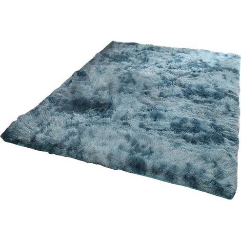 Tapis Longue Pile - Fibres Microfibre Douces et Résistantes - Idéal Pour Salon Chambre ou Couloir - Non Glissant avec Dos Caoutchouc - Taille 160 x 230 cm (1/5)