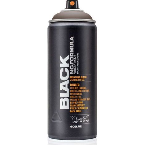 Bombe de peinture - Industriilor - BLK-400-7140 - Montana Cans Black - 400ml - Graffiti