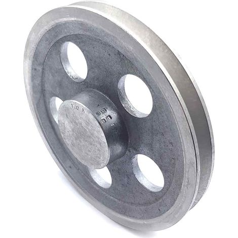 Poulie trapézoïdale aluminium moyeu plein SPA170/1ALU