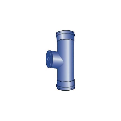 ProGasPP Putztueranschluss ø80mm m. Rev. Verschluss f. FLEX