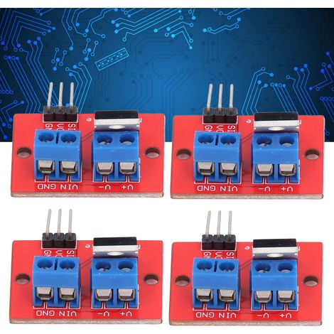 MOSFET IRF520 Feldeffekttransistor-Steuermodul (4 Stück) (1/5)