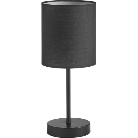 Lámpara de sobremesa SET E27 Negro (1/2)