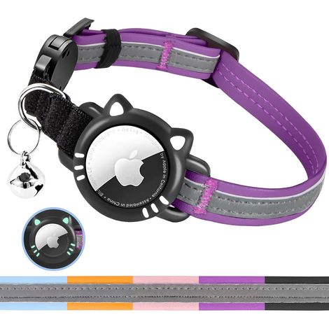 Collier Chat Réfléchissant avec Boucle de Sécurité Anti étranglement pour Chaton (1/5)