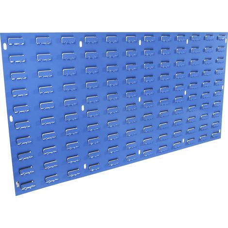Bac de rangement RS PRO Bleu en Acier Portable, 500mm x 1000mm ( Prix pour 1 ) (1/5)
