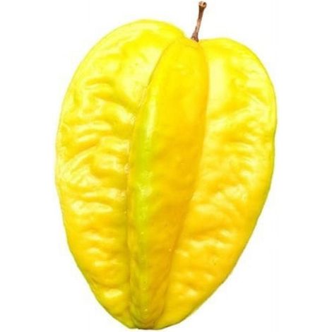 Carambola - Fruit Artificiel Réaliste - Décoration de Table Fête Cuisine Intérieur - 1 Pièce (1/5)