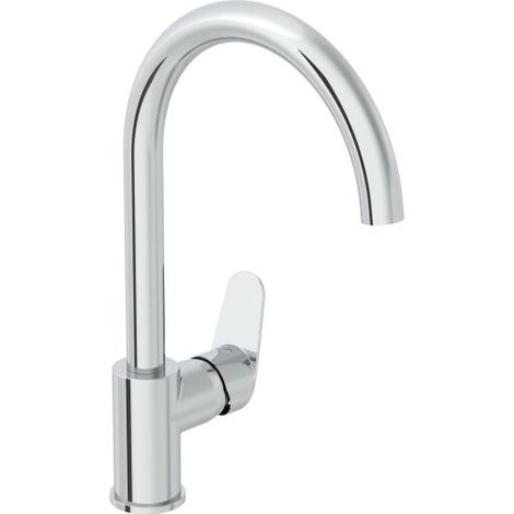 VITRA A43408EXP Mitigeur monocommande pour évier Flow Round