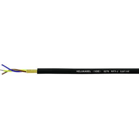 Helukabel 32023 Cavo posa fissa NYY-J 3 G 1.5 mm² Nero 100 m