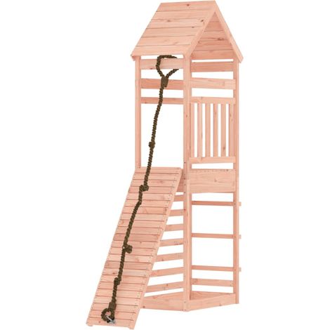 Parque infantil con pared de escalada madera de abeto Douglas vidaXL (1/5)