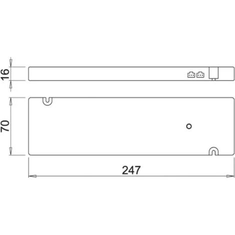 ALIMENTATORE CONVERTITORE DUMUS LINE X-DRIVER 24V 60W PROMO