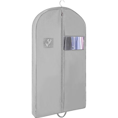 Housses de vêtements imperméables Housses de vêtements anti-poussière Sacs à vêtements organisateur de placard, suspendus, 60 x 152 cm (1/5)
