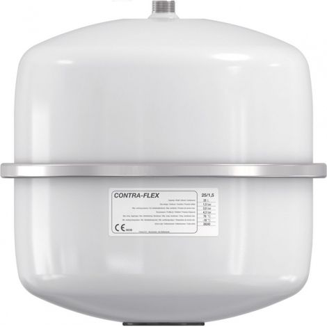 Flamco Contra-Flex Ausdehnungsgefäß 8L weiß 26063 (1/2)