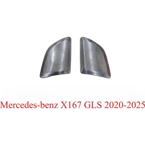 Hochtönergitter für die A-Säule, kompatibel mit Mercedes-Benz W167 X167 GLE GLS 2020-2024