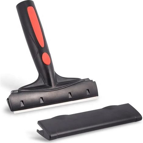 Heavy Duty Scraper noir, Grattoir Haut de Gamme pour Papier Peint, Grattoir de Sols, Grattoir Sol/Colle/Joints/Papier Peint (1/5)