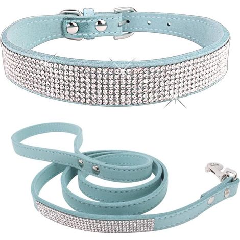 Laisses de Collier de Chien, Avec perceuse, anti-perte, détachable(XS/S/M/L) (1/5)