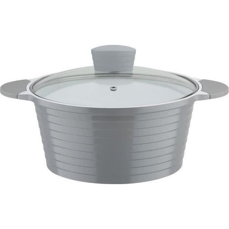 GSW Marmite revetement en céramique Greblon a induction Bolero Grey - 28 cm (1/5)