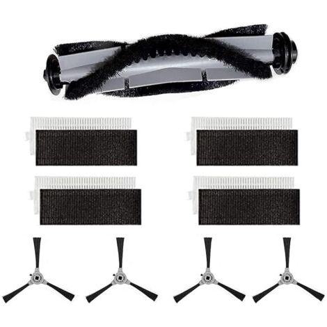 ALLIANDISFOREHILL Kit accessoires de rechange pour aspirateur Venga VG Rvc 3000 - Brosse principale - Filtres HEPA - Brosse latérale (1/5)
