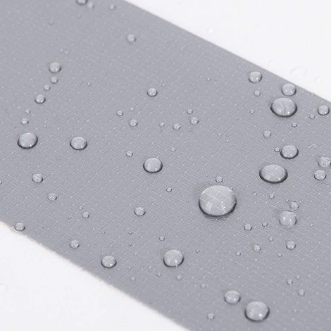 Universelles Stoffband, 5 cm breit x 54,8 m, silber, 2 Rollen (1er-Packung) (1/4)
