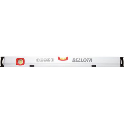 Niveau à bulle BELLOTA - Magnétique - 2 Fioles - 80cm - 50101M80