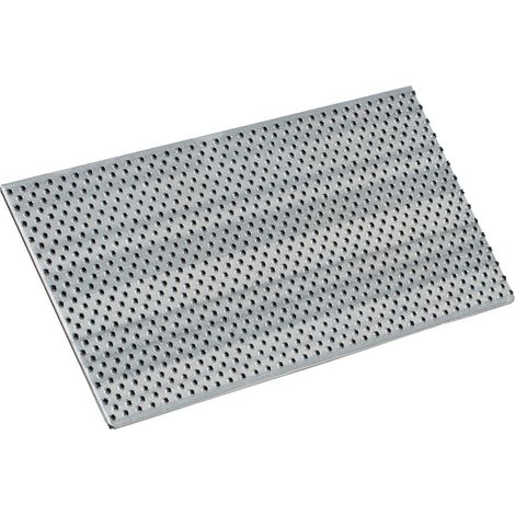 Forte Metallischer Haushaltskratzer 40 cm x 18 cm ergonomisch